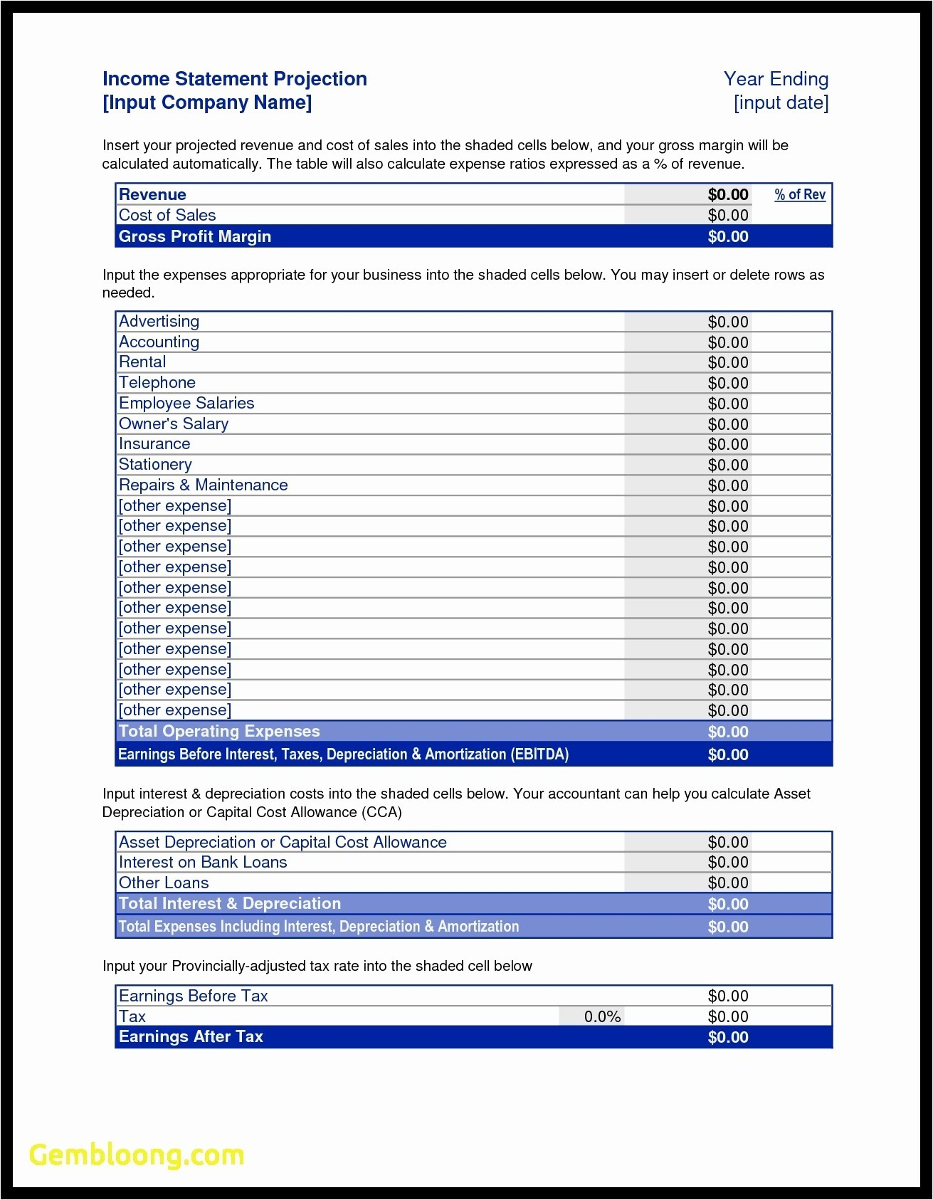 Coffee Shop Profit And Loss Excel Spreadsheet Within Business Planancial Projections Template Freeancials Software Coffee