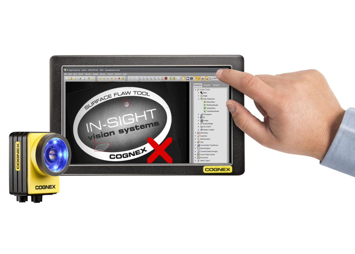 Cognex Spreadsheet Intended For New Insight Software Release Features Advanced Defect Detection