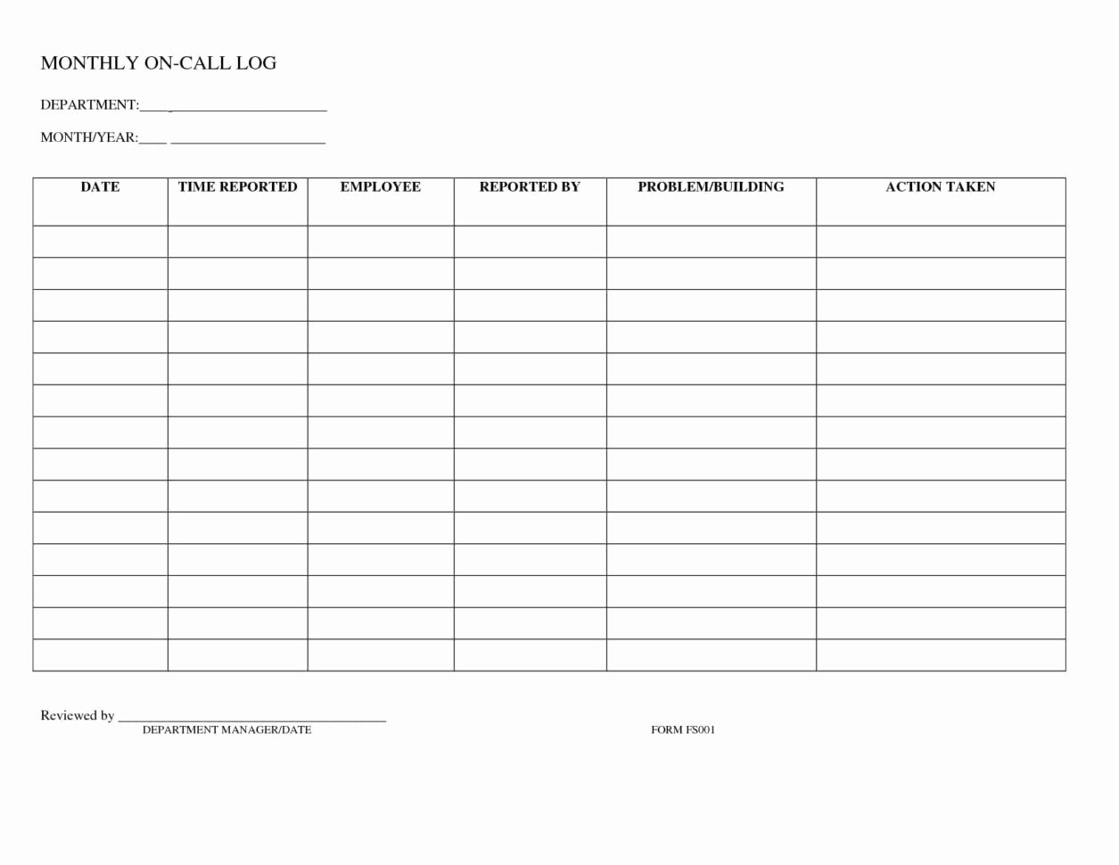 Cold Call List Template