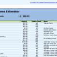 College Spreadsheet Regarding College Comparison Spreadsheet Template Worksheet Excel Sample