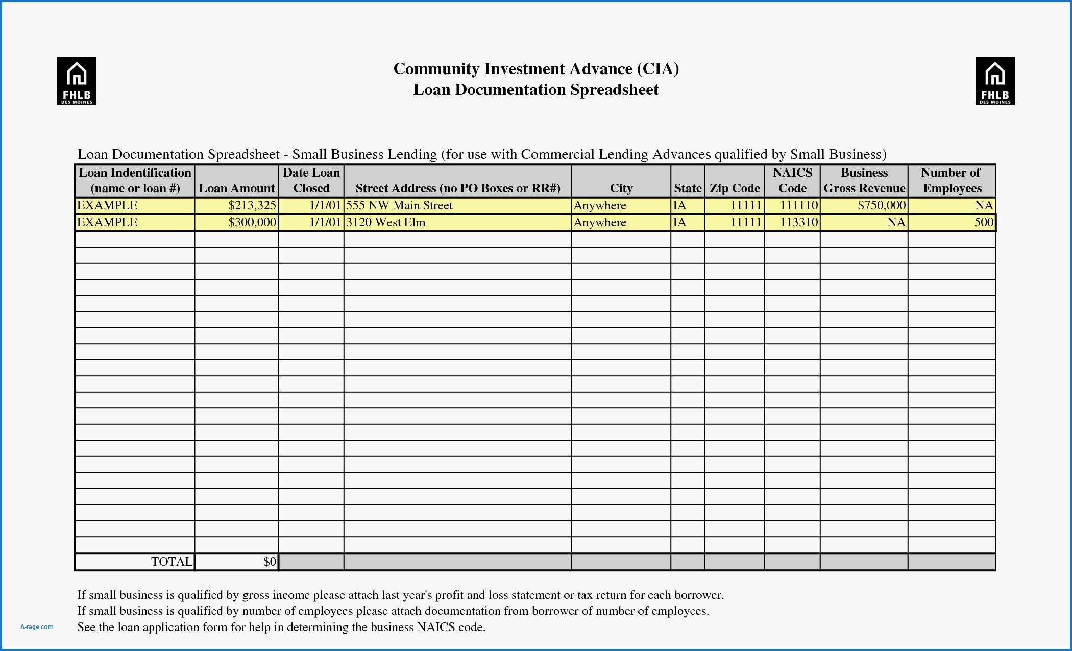 Commercial Loan Comparison Spreadsheet For Spreadsheet For Taxes Expense Sheet Receipt Mileage Business