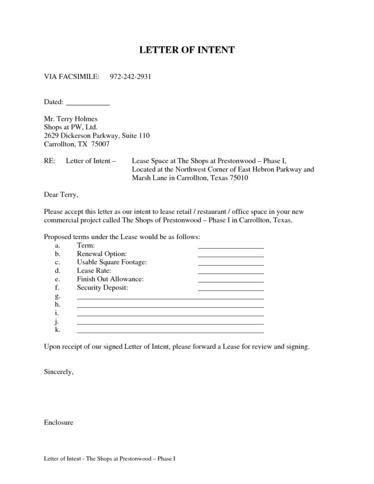 Commercial Real Estate Lease Vs Buy Spreadsheet Throughout Letter Of Intent Template Commercial Real Estate New Mercial Real