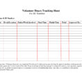Community Service Spreadsheet In Volunteer Tracking Spreadsheet  Aljererlotgd