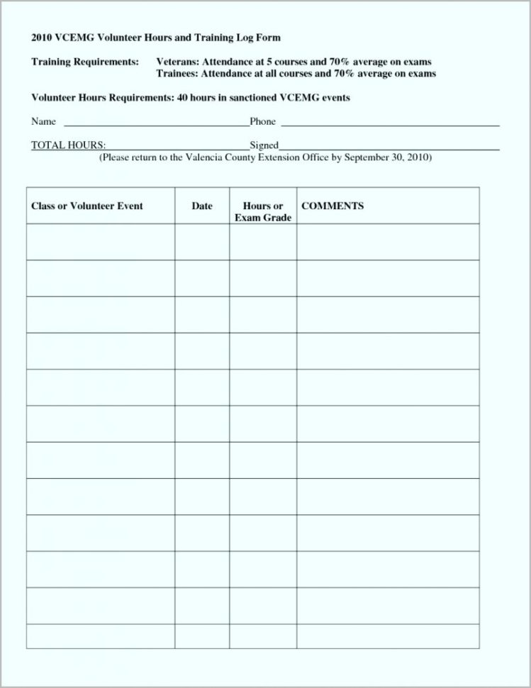 Community Service Spreadsheet With Regard To Community Service Spreadsheet Log Printable Sheet For Court  Pywrapper
