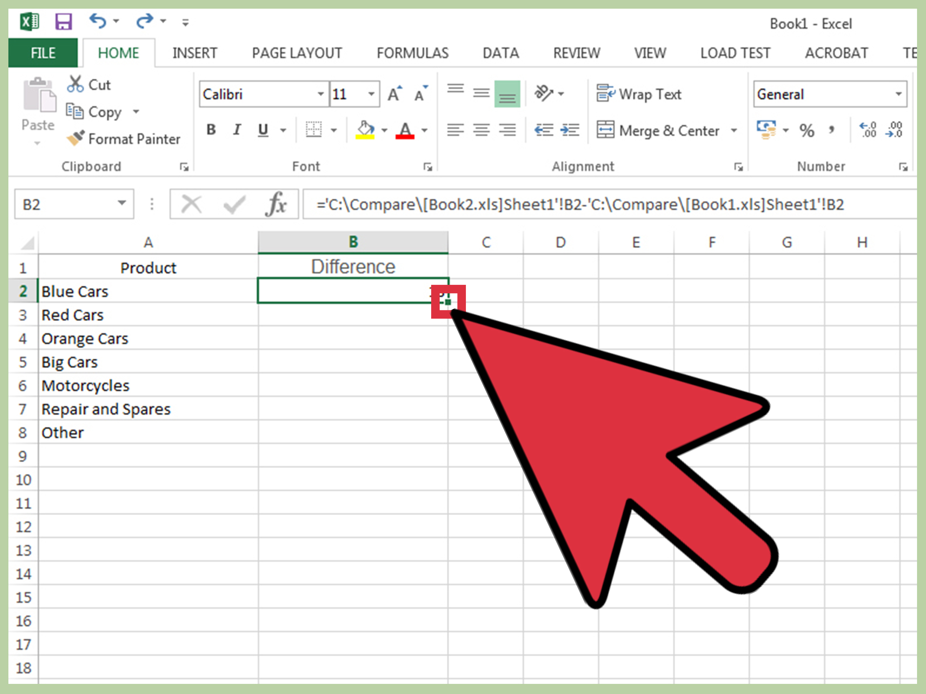 Compare 2 Spreadsheets for How To Compare Two Excel Files: 6 Steps With