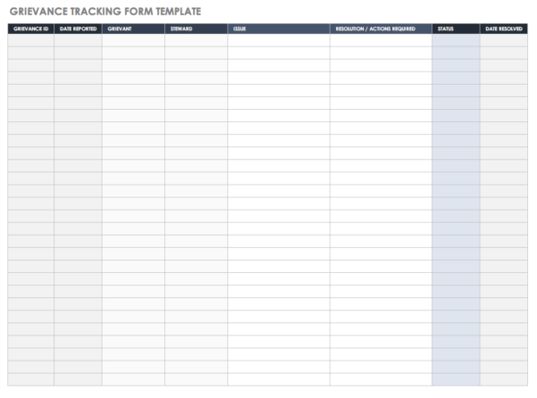 Complaint Tracking Spreadsheet Spreadsheet Downloa customer complaint ...