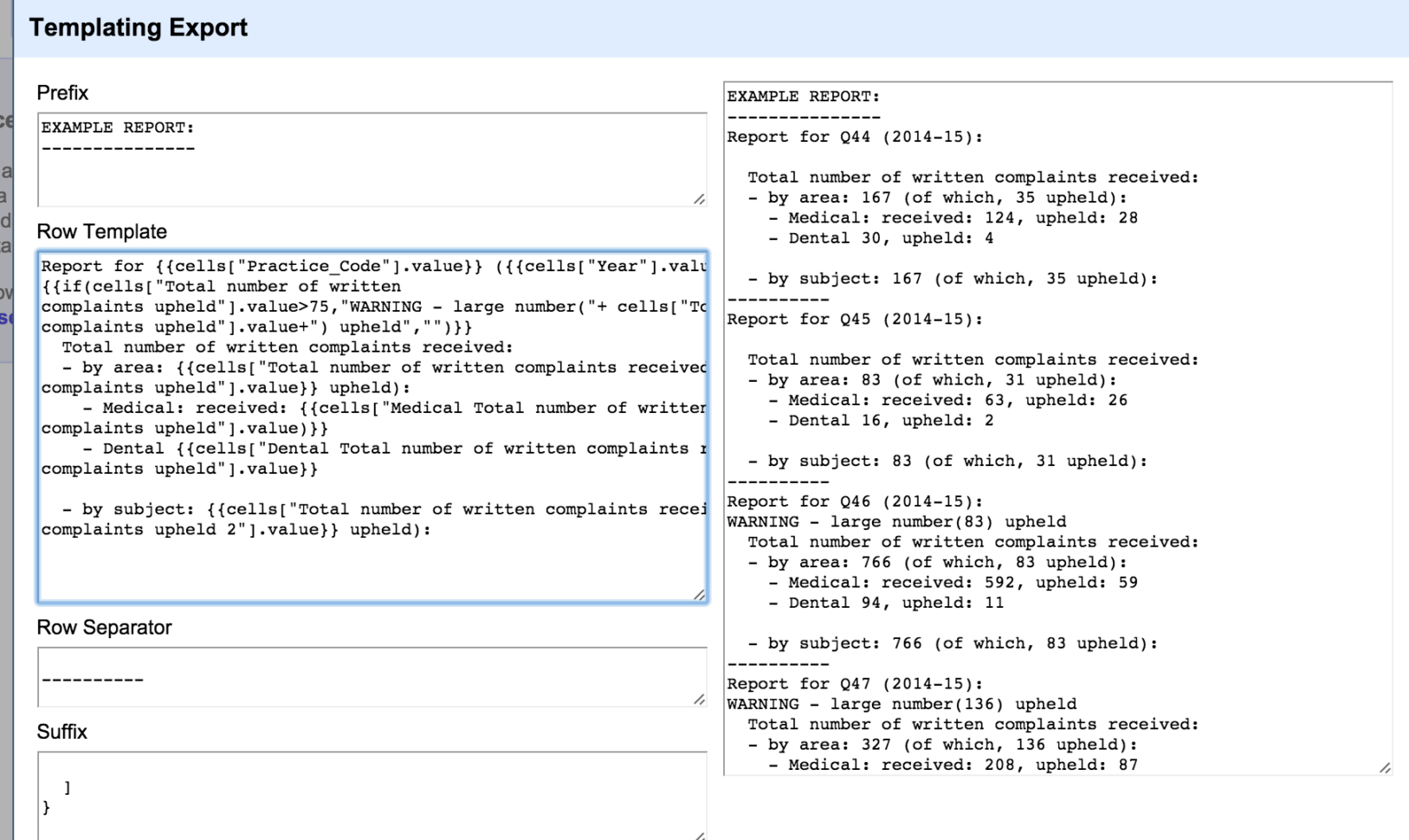 Complaints Spreadsheet Template In Converting Spreadsheet Rows To Text Based Summary Reports Using