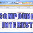Compound Interest Spreadsheet With Sheet Compound Interest Spreadsheet Compounding Concept Of Beautiful