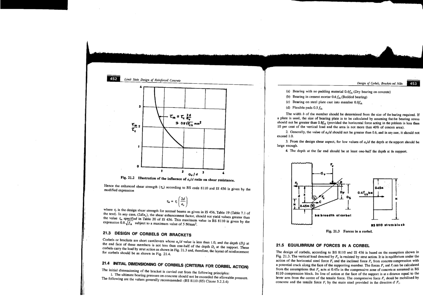 Concrete Corbel Design Spreadsheet Throughout Corbel Design As Per Is Code.pdf