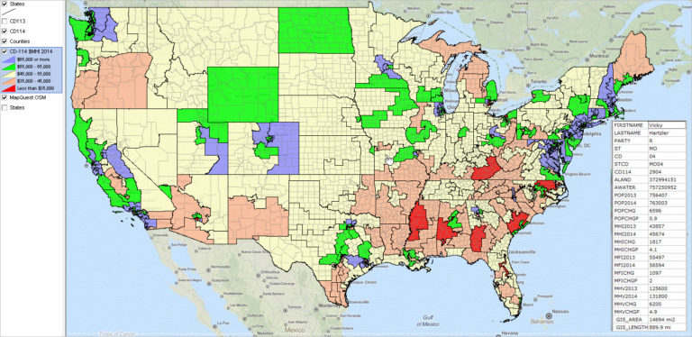 Congressional Districts By Zip Code Spreadsheet — db-excel.com