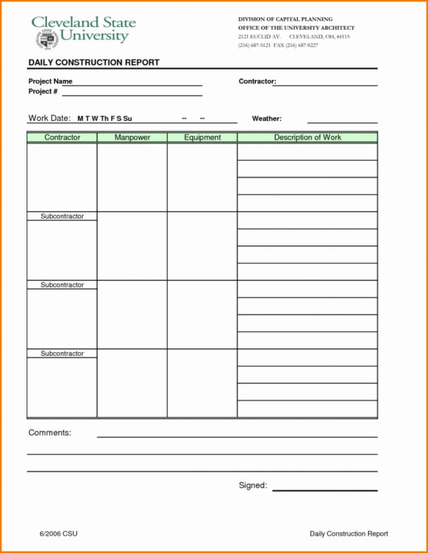 Construction Divisions Spreadsheet for Simple Business Accounting ...