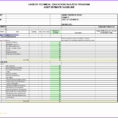 Construction Divisions Spreadsheet In Free Construction Estimating Spreadsheet Template Example Of