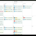 Content Calendar Spreadsheet In The Best 2019 Content Calendar Template: Get Organized All Year