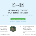 Convert Pdf Table To Excel Spreadsheet With Regard To Lightning Pitch: Pdf Tables  Effortlessly Convert Pdf Tables Into