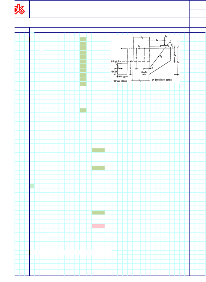Corbel Design Spreadsheet For Corbel Design Cb1  [Xlsx Document]