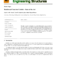 Corbel Design Spreadsheet Intended For Pdf Reinforced Concrete Corbelsstate Of The Art A R T I C L E I N F O