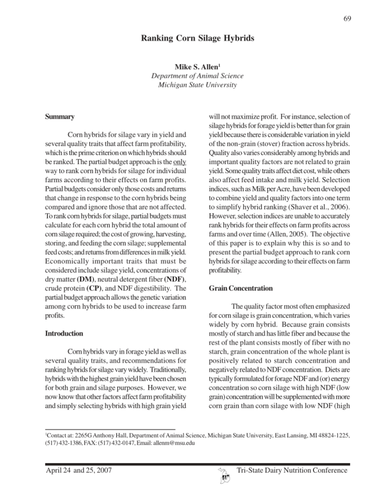 Corn Shrink Spreadsheet —