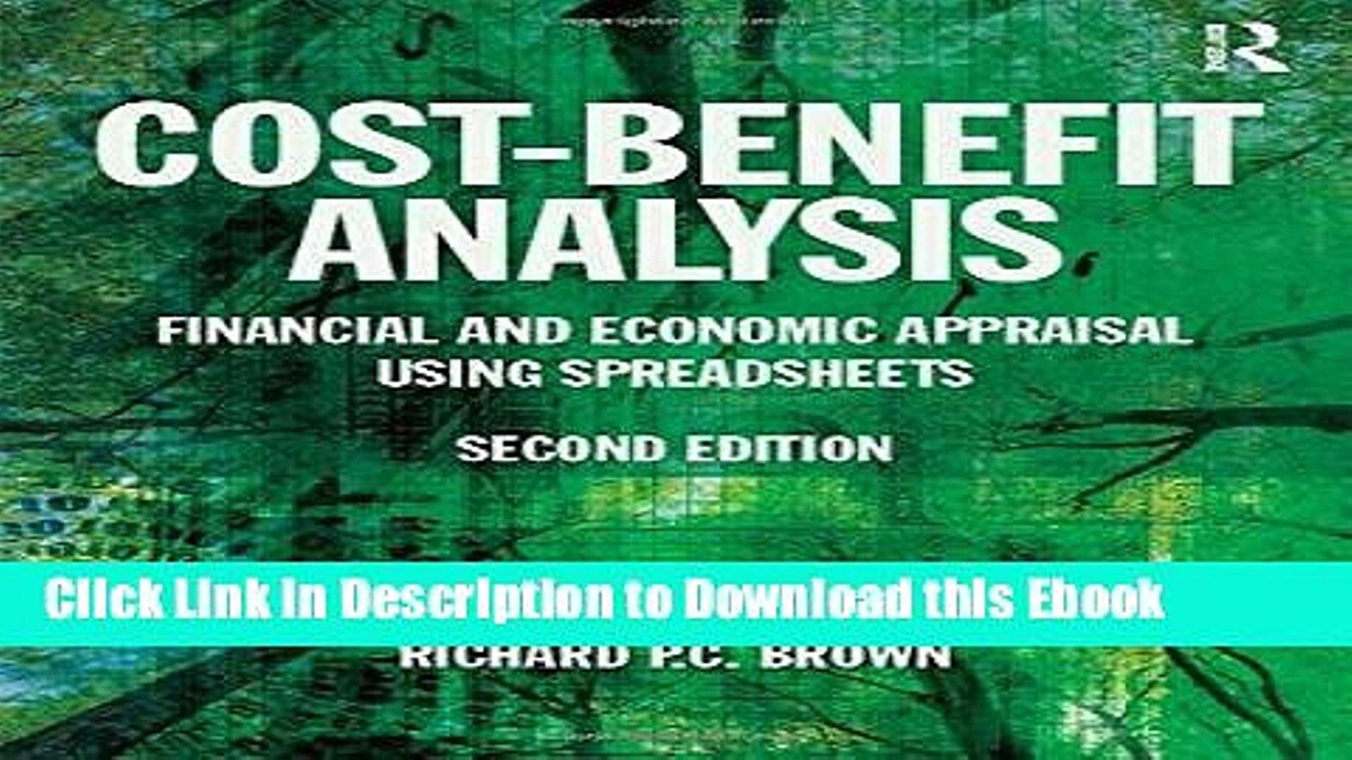Cost Benefit Analysis Financial And Economic Appraisal Using Spreadsheets Regarding Pdf] Download Costbenefit Analysis: Financial And Economic
