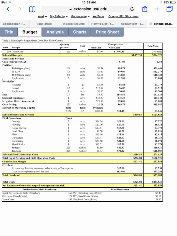 Cost Benefit Analysis Worksheet