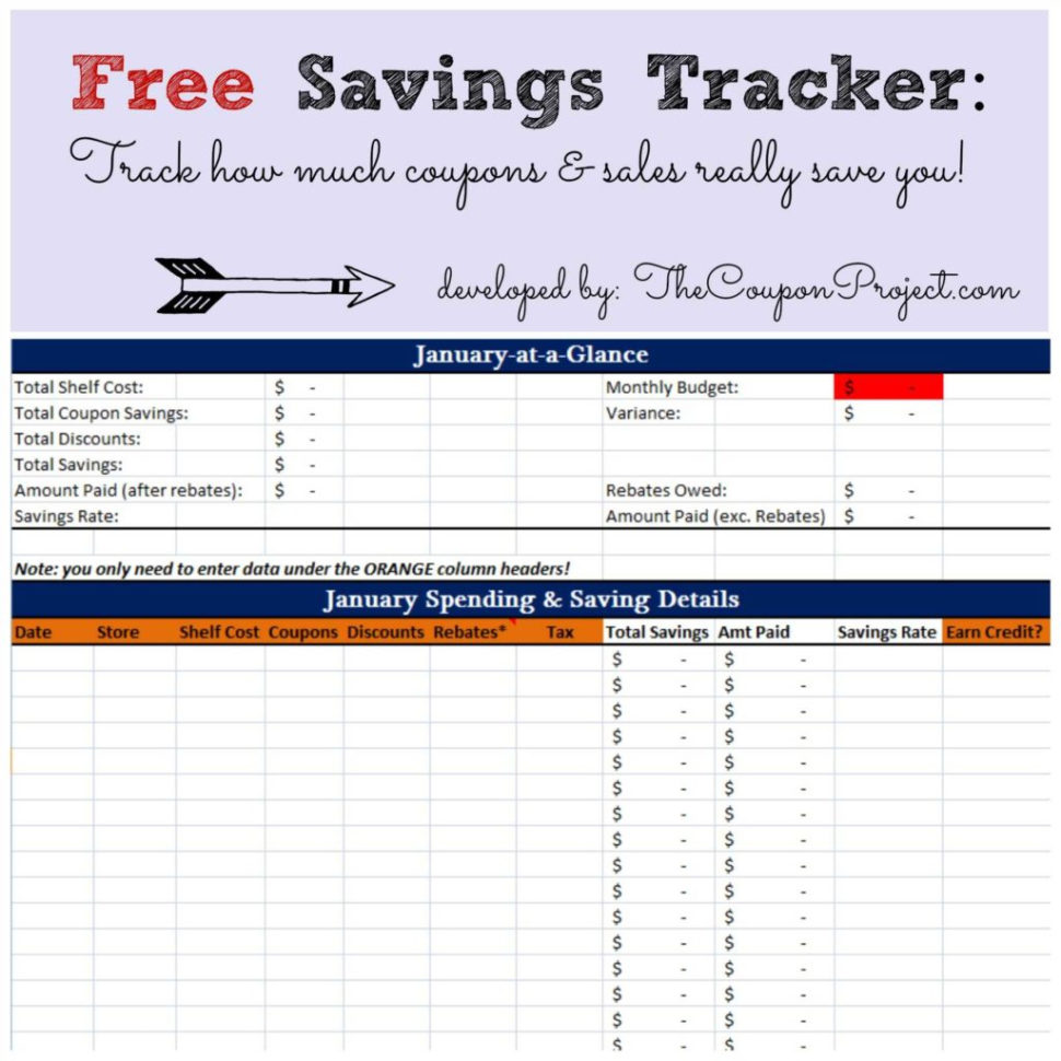 Cost Savings Tracking Spreadsheet Inside Project Cost Tracking Spreadsheet And Free Savings Tracker Free