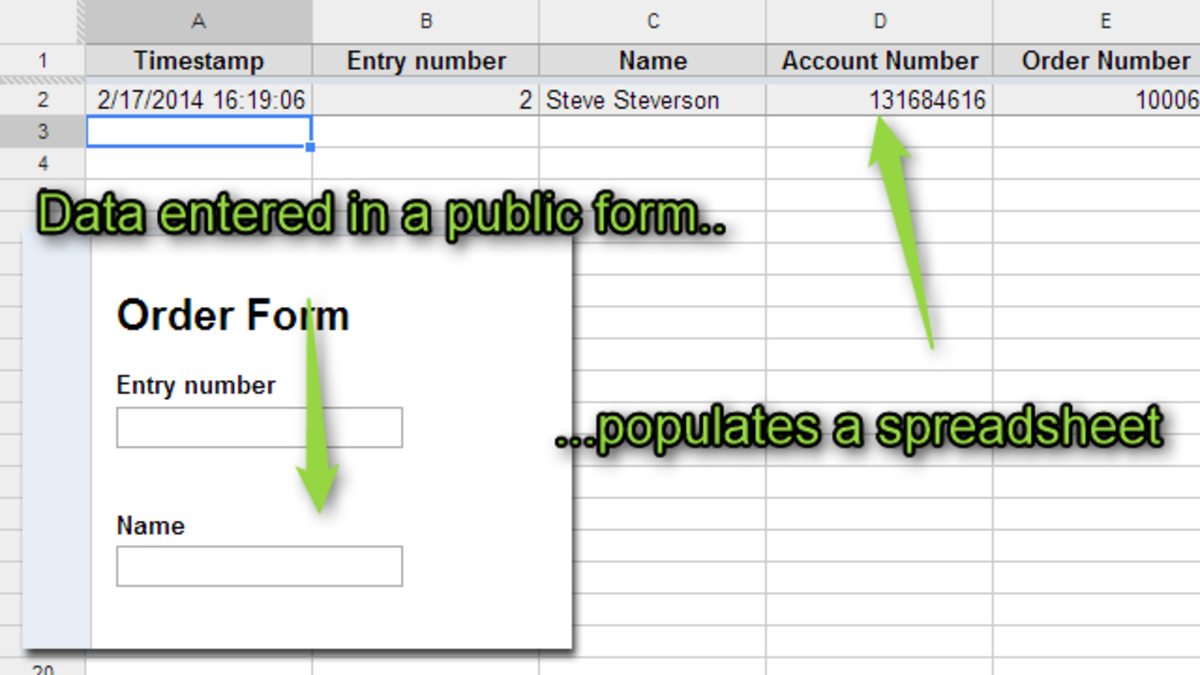 Create A Form In Excel To Populate A Spreadsheet — Db Excelcom