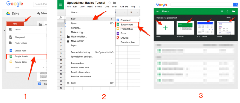 new google excel doc