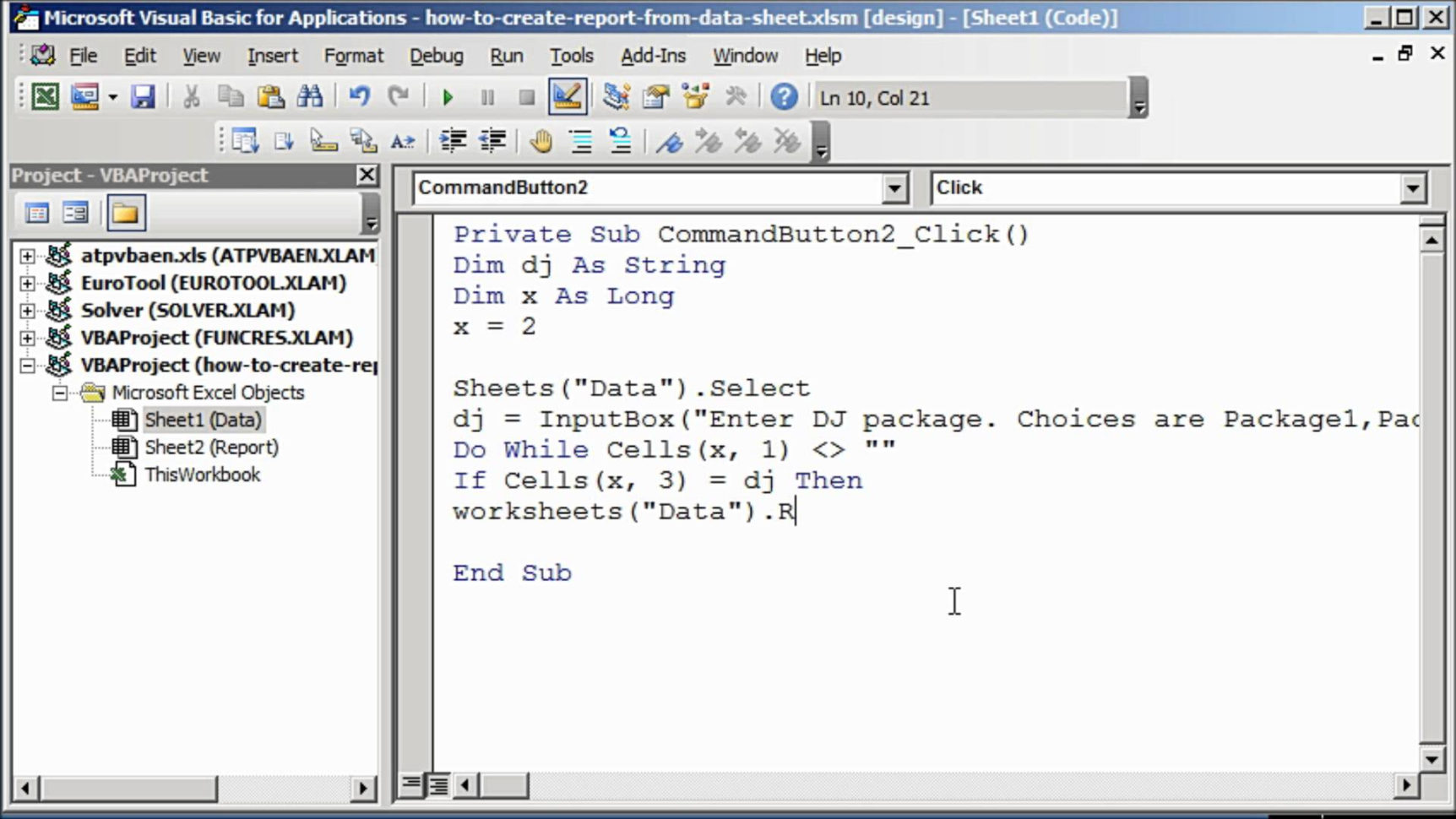 Create Report From Excel Spreadsheet 2010 With Regard To Generateport From Excel Spreadsheet Create Data Using Vba Pdf