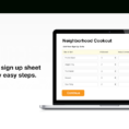 Create Spreadsheet Online Free Throughout Online Signup Sheet  Kasare.annafora.co