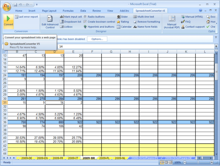 Create Web Form From Excel Spreadsheet With Regard To 6429