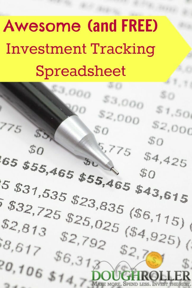 Create Your Own Spreadsheet Free Within An Awesome And Free Investment Tracking Spreadsheet