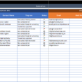 Crm Excel Template Spreadsheet With Lead List Excel Template For Small Business  Free  Printable