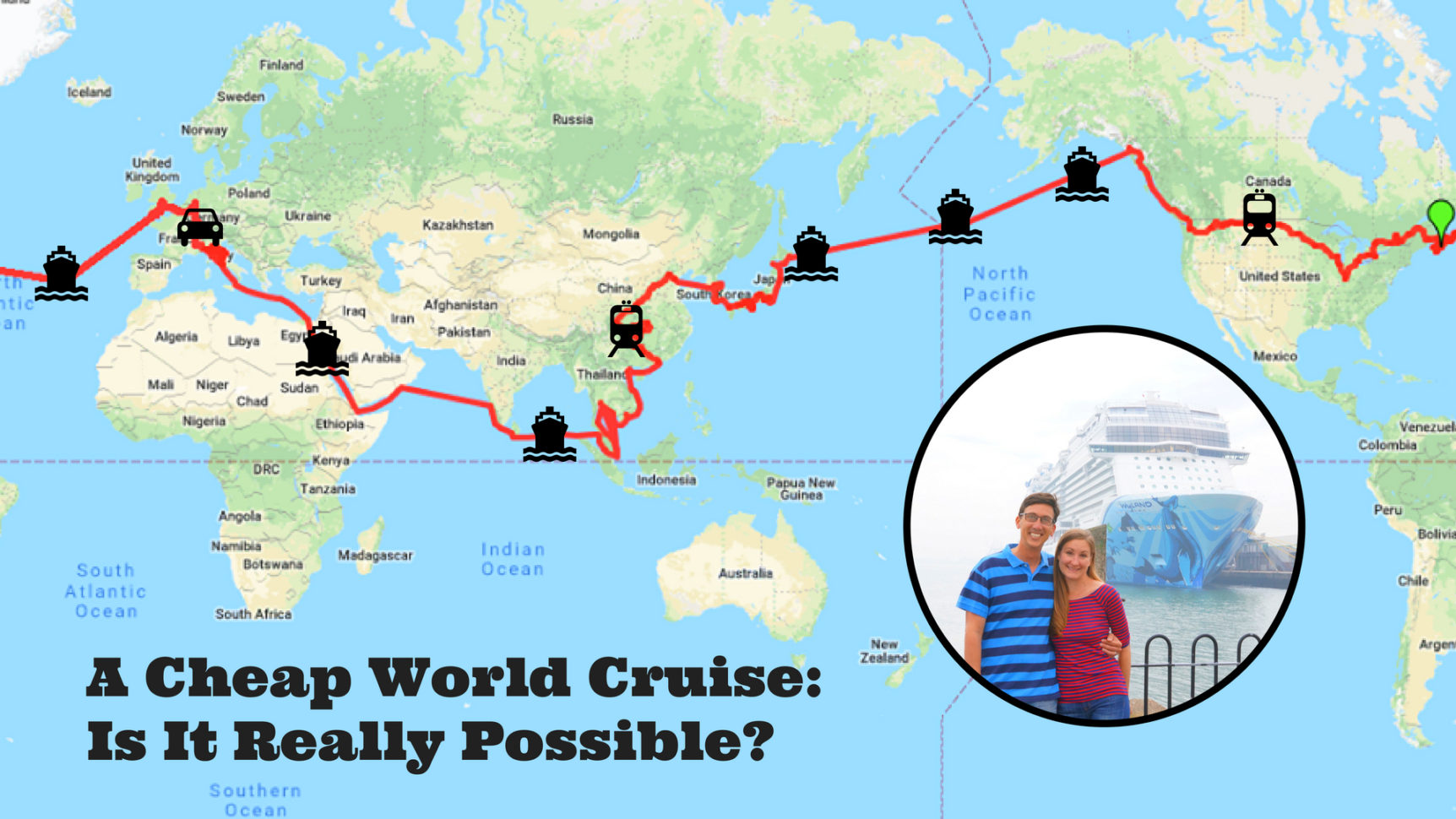 Cruise Planning Spreadsheet Pertaining To A Cheap World Cruise? How We Used A Travel Trick To Afford The Voyage