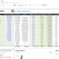 Cryptocurrency Excel Spreadsheet Tracker Regarding Cryptocurrency Portfolio Tracker  Crypto Coin