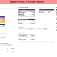 Cryptocurrency Excel Spreadsheet With Regard To I Built These 3 Fundamental Valuation Models For Bitcoin In Excel