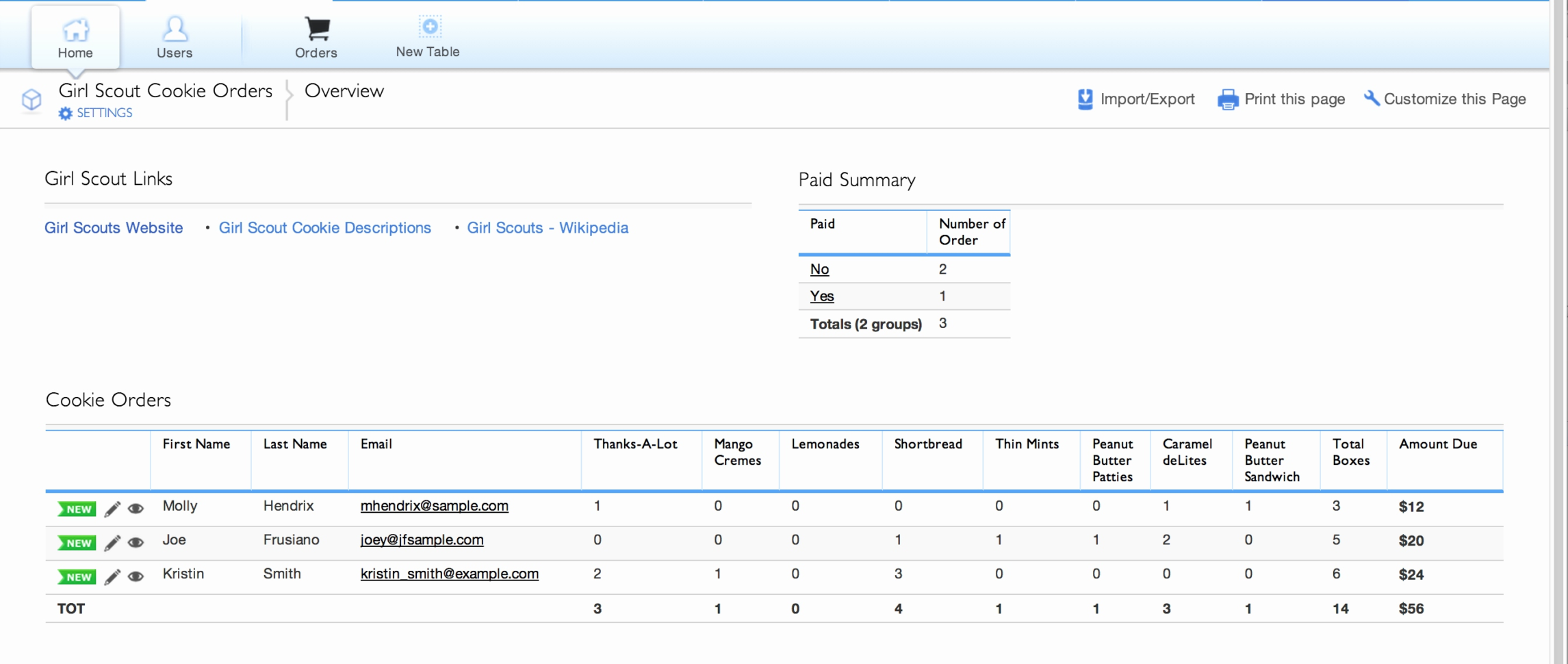 Customer Order Tracking Spreadsheet Inside Girl Scout Cookie Sales Tracking Spreadsheet Sheet Order Excel