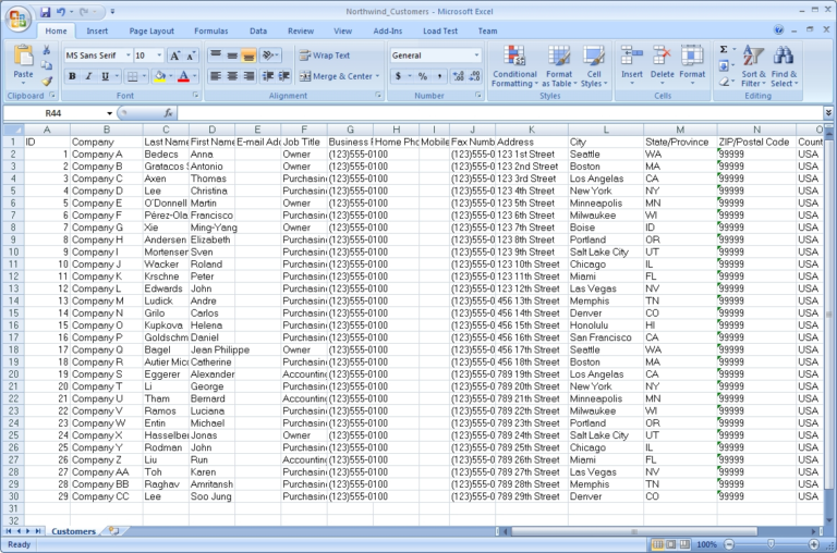 Customer Spreadsheet intended for Excel Spreadsheet Templates ...
