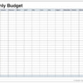 Daily Budget Spreadsheet Pertaining To Daily Budget Spreadsheet Free – Spreadsheet Collections
