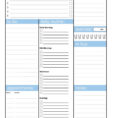 Daily Planner Spreadsheet With Regard To 40+ Printable Daily Planner Templates Free  Template Lab
