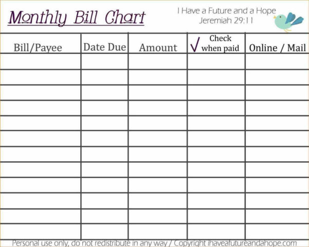 monthly spend tracker excel