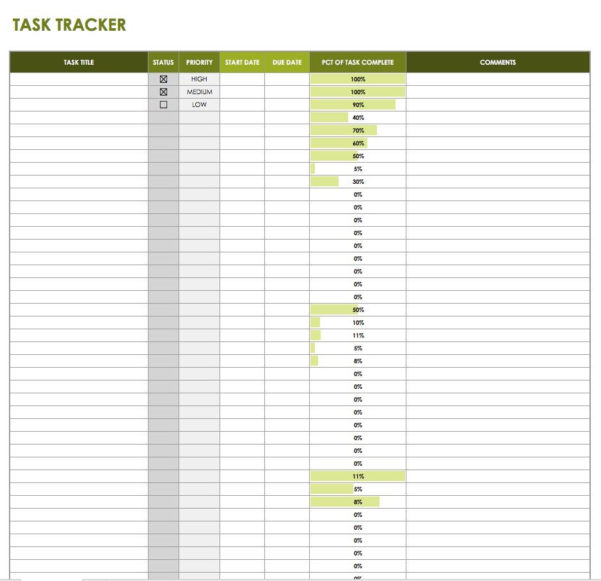 Daily Time Tracking Spreadsheet with Time Tracking Spreadsheet Excel ...