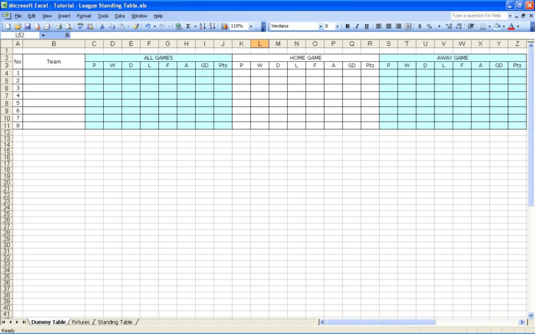 Darts League Excel Spreadsheet In Create Your Own Soccer League ...