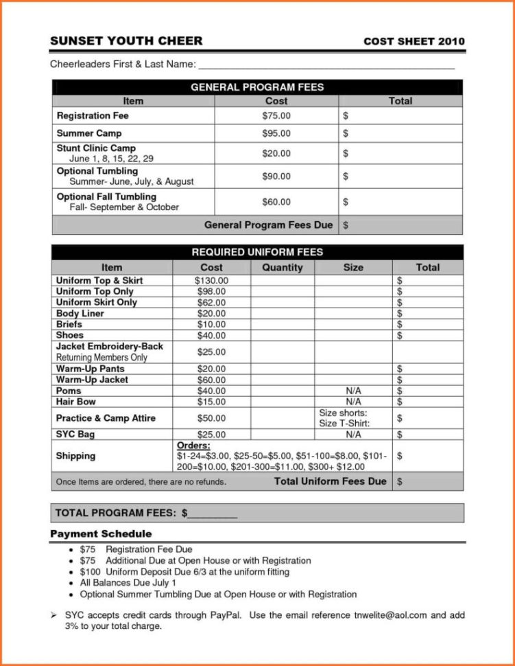 Data Center Cost Model Spreadsheet Inside Job Cost Spreadsheet Template Cost Spreadsheet Template Cost