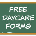 Daycare Accounting Spreadsheet Pertaining To Free Daycare Forms And Sample Documents