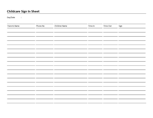 Daycare Payment Spreadsheet Google Spreadshee daycare payment sheet ...