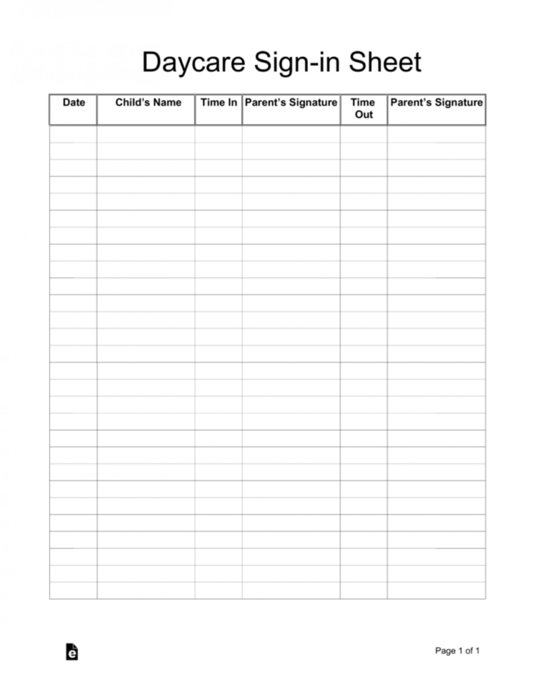 Daycare Payment Spreadsheet With Regard To 022 Template Ideas Sign In Sheets Templates Open House Free Sample