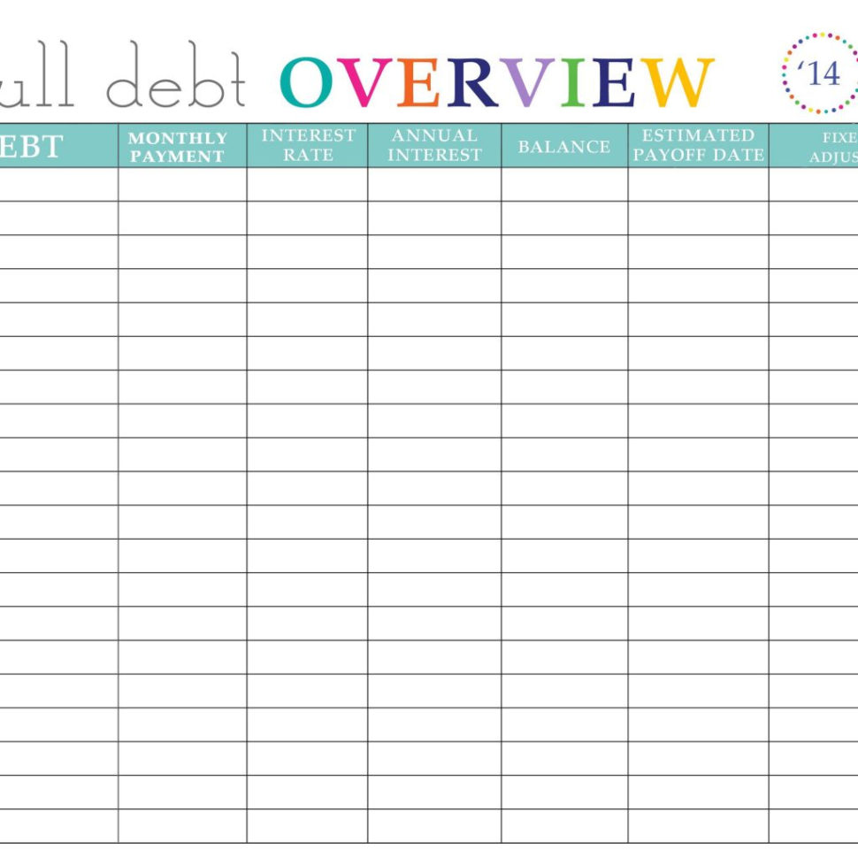 Debt Paydown Spreadsheet Throughout Debt Payoff Spreadsheet Template And Loan Payoff Spreadsheet