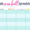 Debt Snowball Free Spreadsheet Inside Free Debt Snowball Spreadsheet To Help Knock Out Your Debt!  Lw Vogue