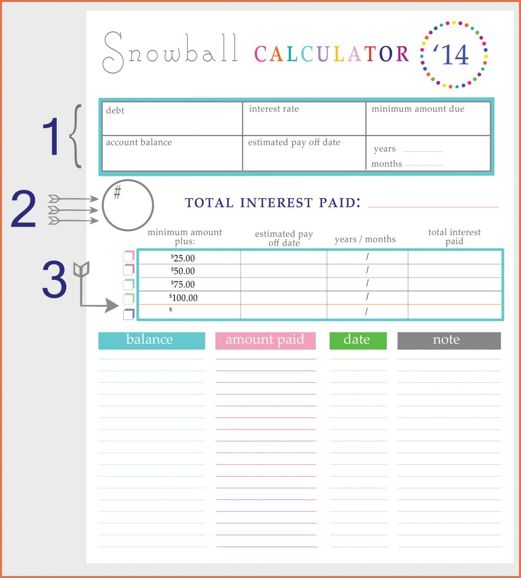 Debt Snowball Spreadsheet For Mac In Free Debt Snowball Spreadsheet Collectio ~ Epaperzone