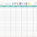 Debt Spreadsheet In Debt Reduction Spreadsheet Free Snowball Printable Template