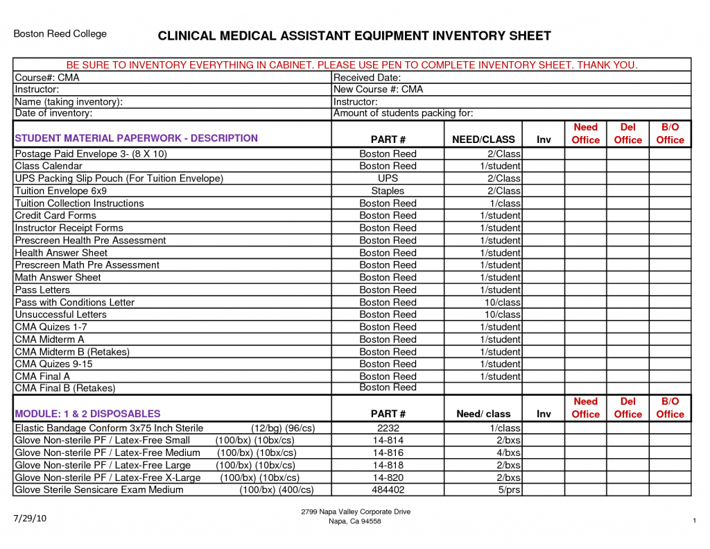 Dental Inventory Spreadsheet Throughout Supply Inventory Spreadsheet And Free Office With Plus Medical